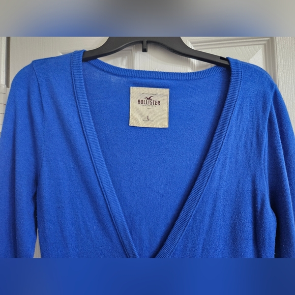 Hollister Blue Cardigan - Picture 2 of 7